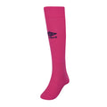 Beetroot Purple-Black - Front - Umbro Childrens-Kids Classico Socks