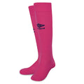 Beetroot Purple-Black - Back - Umbro Childrens-Kids Classico Socks