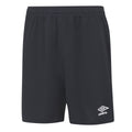 Carbon - Front - Umbro Childrens-Kids Club II Shorts