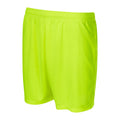 Safety Yellow-Carbon - Back - Umbro Childrens-Kids Club II Shorts