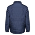 Dark Navy - Back - Umbro Mens Club Essential Bench Jacket