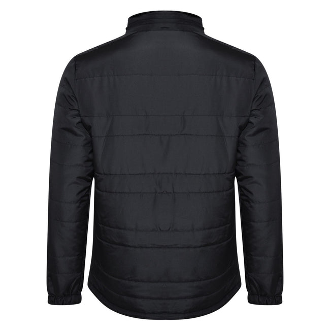 Black - Back - Umbro Mens Club Essential Bench Jacket