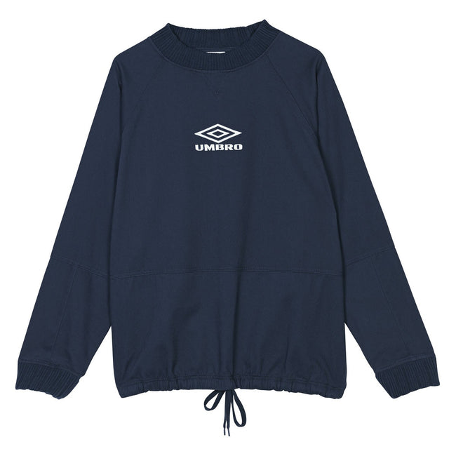 Dark Navy - Front - Umbro Mens Logo Drill Top