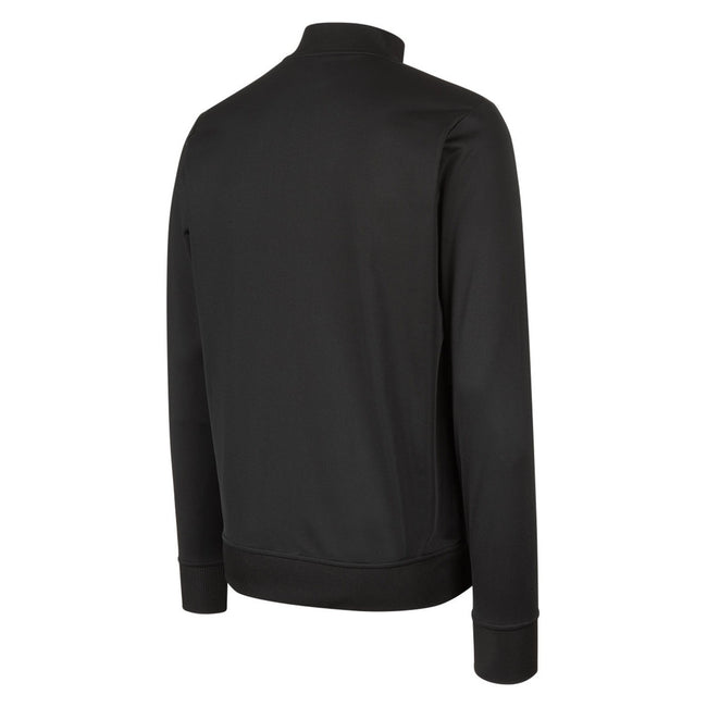 Black - Side - Umbro Mens Club Essential Jacket