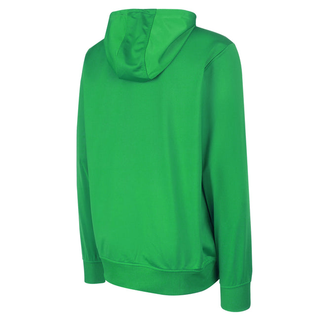 Emerald - Back - Umbro Childrens-Kids Club Essential Polyester Drawstring Hoodie