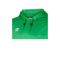 Emerald - Side - Umbro Childrens-Kids Club Essential Polyester Drawstring Hoodie