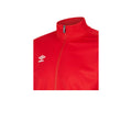 Vermillion - Side - Umbro Childrens-Kids Club Essential Jacket