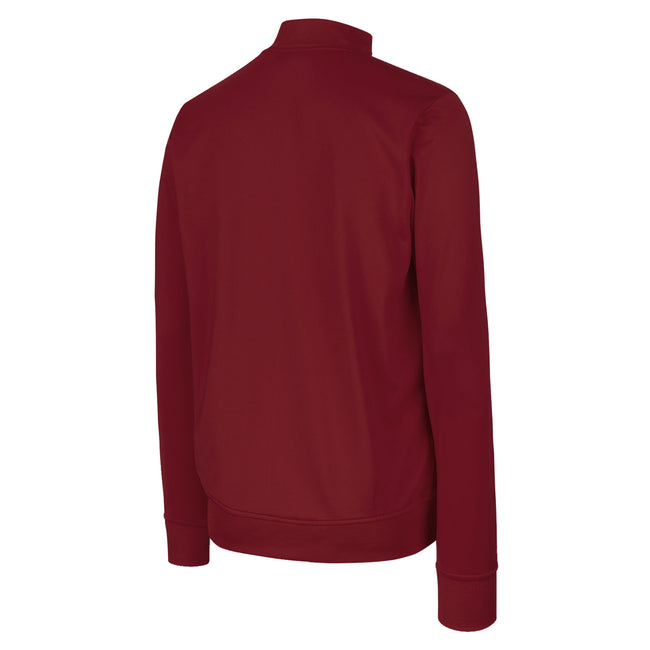 New Claret - Back - Umbro Childrens-Kids Club Essential Jacket