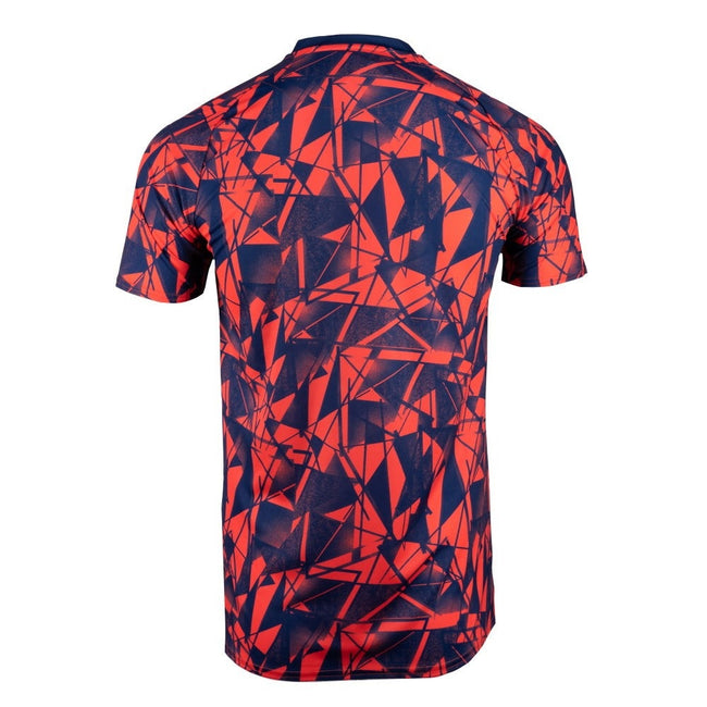 Red-Blue - Back - Umbro Mens 22-23 Linfield FC Away Jersey