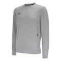 Grey Marl-Black - Side - Umbro Boys Pro Fleece Sweatshirt