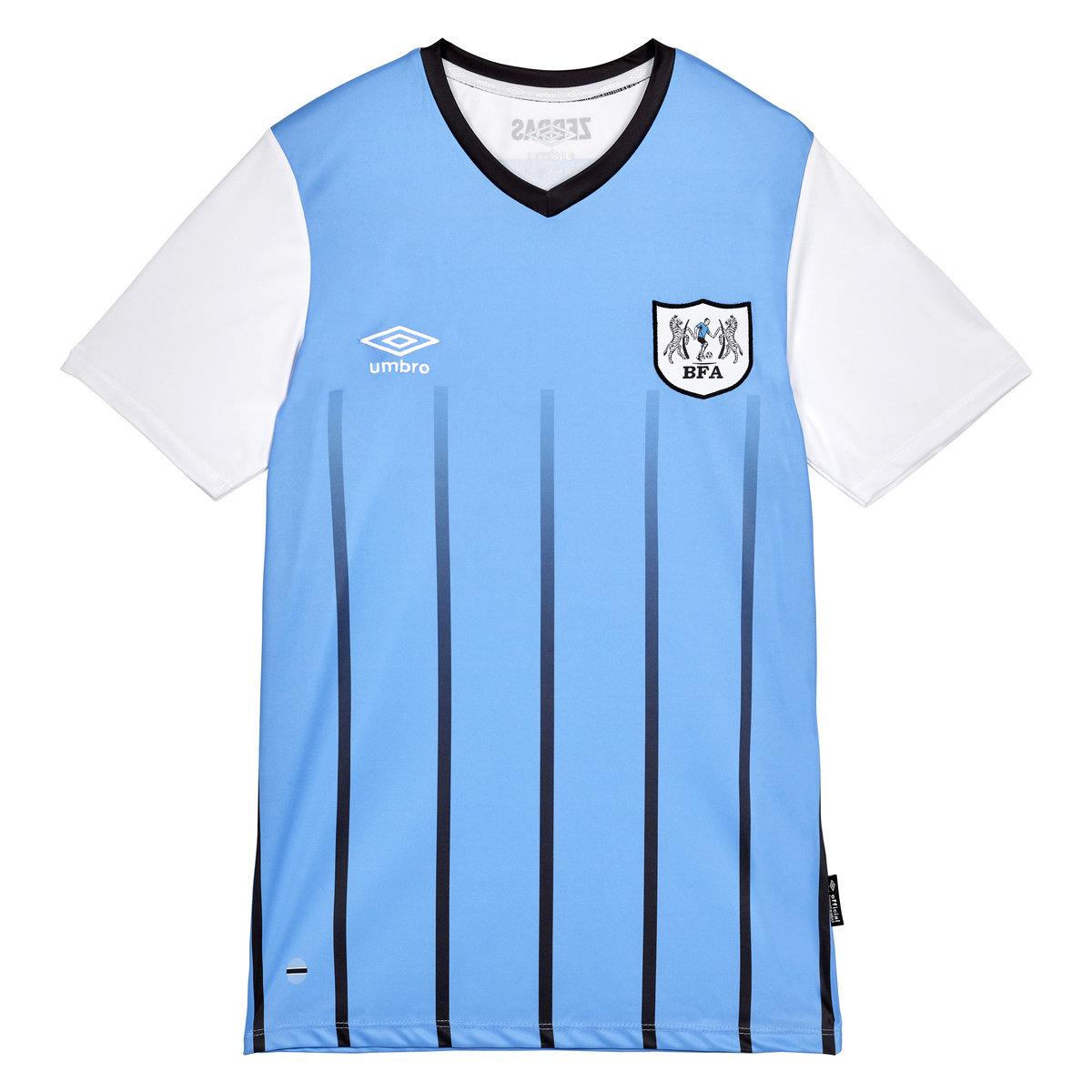 Blue-White - Front - Umbro Mens 22-23 Botswana FA Home Jersey