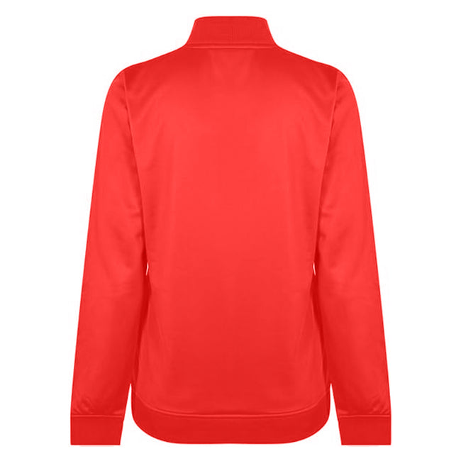 Vermillion - Back - Umbro Mens Club Essential Half Zip Sweatshirt