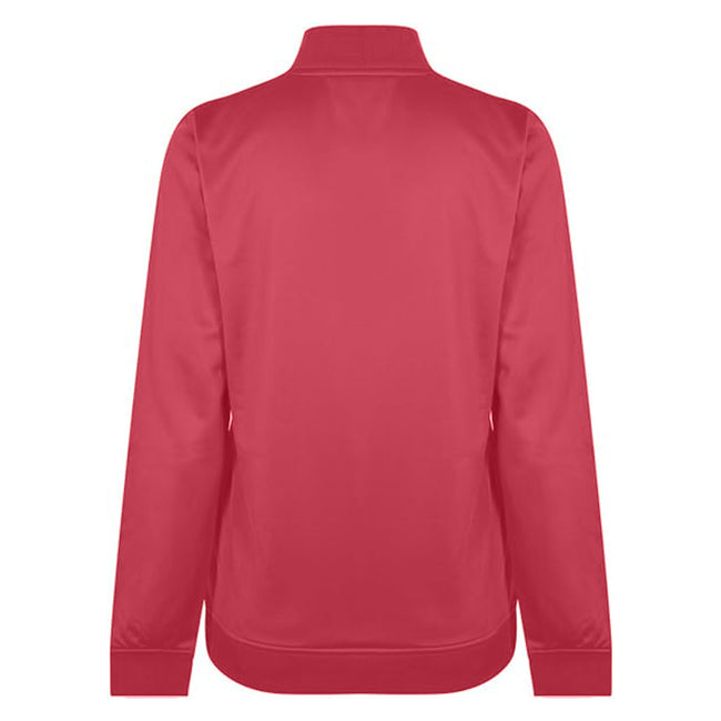 New Claret - Back - Umbro Mens Club Essential Half Zip Sweatshirt