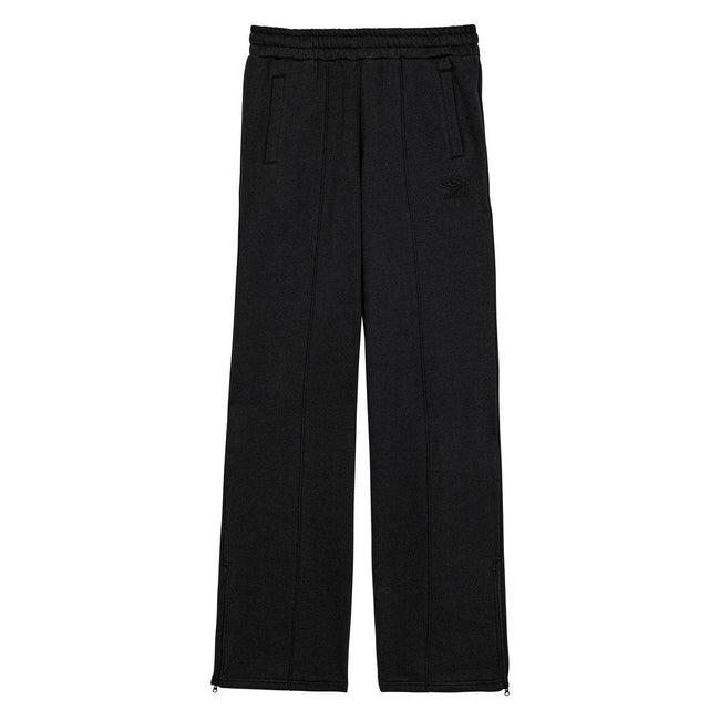 Black - Front - Umbro Womens-Ladies Core Straight Leg Jogging Bottoms