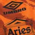 Purple-Orange-Black - Side - Umbro Mens Pro 64 Aries Shorts