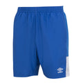 Royal Blue-French Blue-White - Front - Umbro Mens Training Rugby Shorts