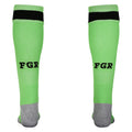 Green-Black - Back - Umbro Unisex Adult 23-24 Forest Green Rovers FC Home Socks