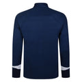 Navy-Dark Navy-White - Back - Umbro Mens Total Training Track Jacket