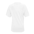 White - Side - Umbro Childrens-Kids Raglan Rugby Drill Top
