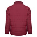 New Claret - Back - Umbro Childrens-Kids Club Essential Bench Jacket