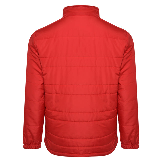 Vermillion - Back - Umbro Childrens-Kids Club Essential Bench Jacket