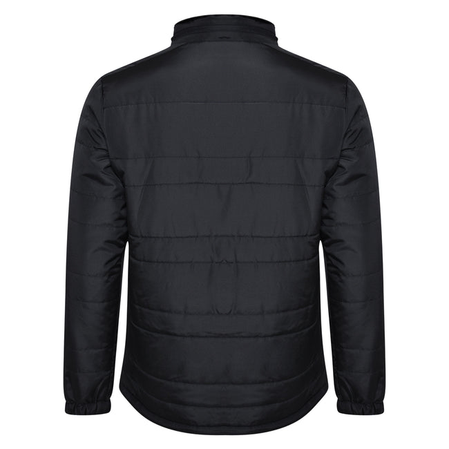 Black - Back - Umbro Childrens-Kids Club Essential Bench Jacket