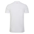 Brilliant White-Foggy Dew - Back - Umbro Childrens-Kids 23-24 England Rugby CVC Polo Shirt