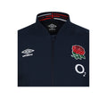 Navy Blazer - Side - Umbro Childrens-Kids 23-24 England Rugby Anthem Jacket
