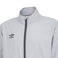 High Rise Grey-Carbon - Side - Umbro Mens Woven Training Jacket