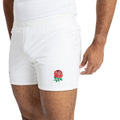 White - Side - Umbro Mens 23-24 Pro England Rugby Home Shorts
