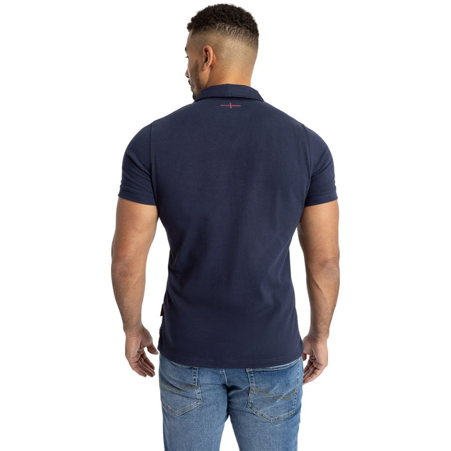 Navy Blue-White-Red - Back - Umbro Unisex Adult 23-24 England Rugby Alternative Jersey