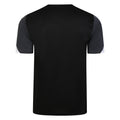 Black-White-Carbon - Back - Umbro Mens Total Training Jersey