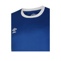Royal Blue-Dark Navy-White - Side - Umbro Mens Total Training Jersey