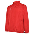 Vermillion - Front - Umbro Childrens-Kids Club Essential Light Waterproof Jacket