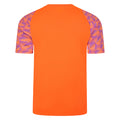 Shocking Orange-Purple Cactus - Back - Umbro Childrens-Kids Flux Goalkeeper Jersey