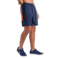 Dark Navy-Vermillion Orange - Lifestyle - Umbro Mens Pro Woven Training Sweat Shorts