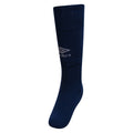 Navy-White - Front - Umbro Mens Classico Socks