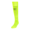 Safety Yellow-Carbon - Front - Umbro Mens Classico Socks