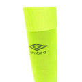 Safety Yellow-Carbon - Side - Umbro Mens Classico Socks