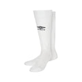 White - Back - Umbro Mens Classico Socks