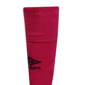 Beetroot Purple-Black - Side - Umbro Mens Classico Socks