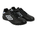 Black-White-Royal Blue - Back - Umbro Mens Speciali Eternal Club Tf Leather Football Boots