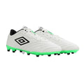 White-Black-Andean Toucan - Front - Umbro Mens Tocco III Club Leather Football Boots