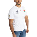 White - Side - Umbro Unisex Adult World Cup 23-24 England Rugby Replica Home Jersey