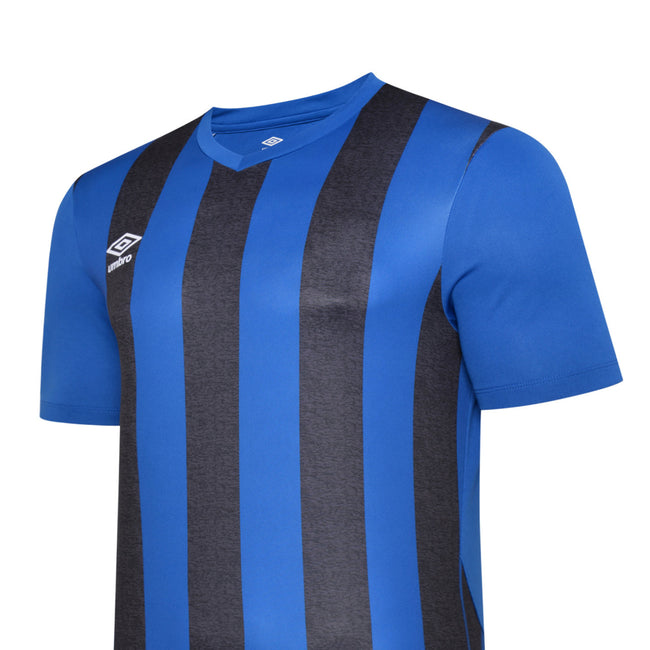 Royal Blue-Black - Side - Umbro Childrens-Kids Ramone Jersey