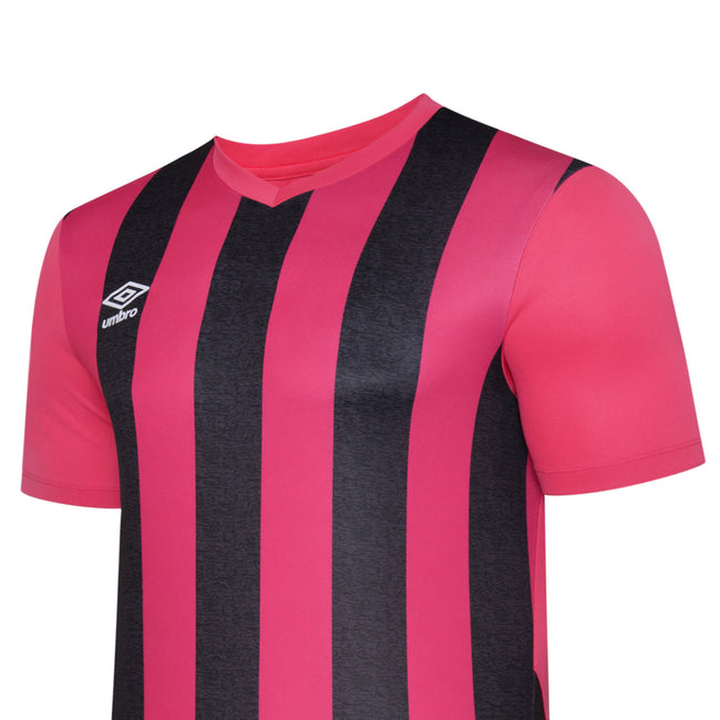 Beetroot Purple-Black - Side - Umbro Childrens-Kids Ramone Jersey