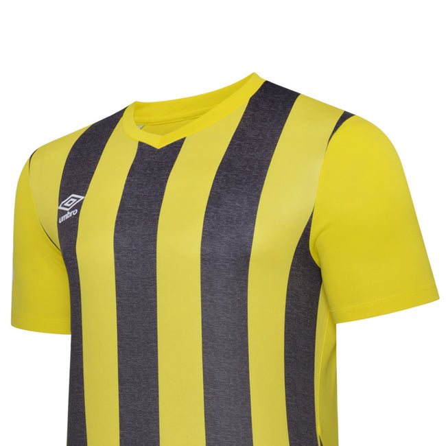 Blazing Yellow-Carbon - Side - Umbro Childrens-Kids Ramone Jersey