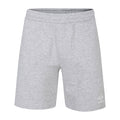 Grey Marl-White - Front - Umbro Mens Team Sweat Shorts