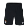 Black - Front - Umbro Mens 23-24 Woven AFC Bournemouth Long Shorts