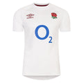 White - Front - Umbro Mens 23-24 England Rugby Replica Home Jersey